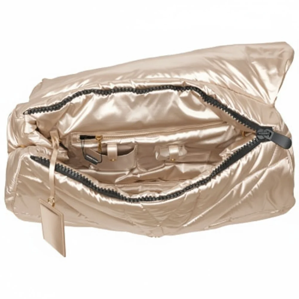 Dolce & Gabbana Pearl Devotion Heart Oversized Nylon Backpack - Picture 3 of 5